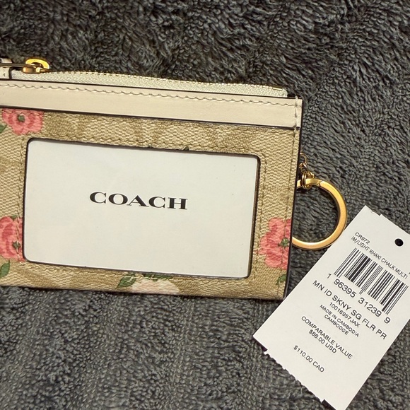 Coach Mini Skinny ID Case - NEW - Picture 2 of 3